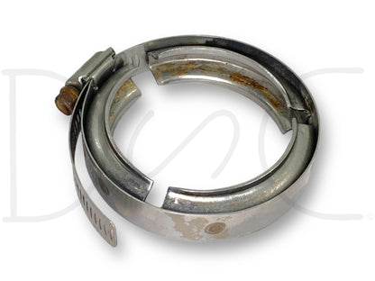 95-97 Ford F250 F350 7.3 Turbo To Intake Y Bridge Spider V-Band Worm Clamp