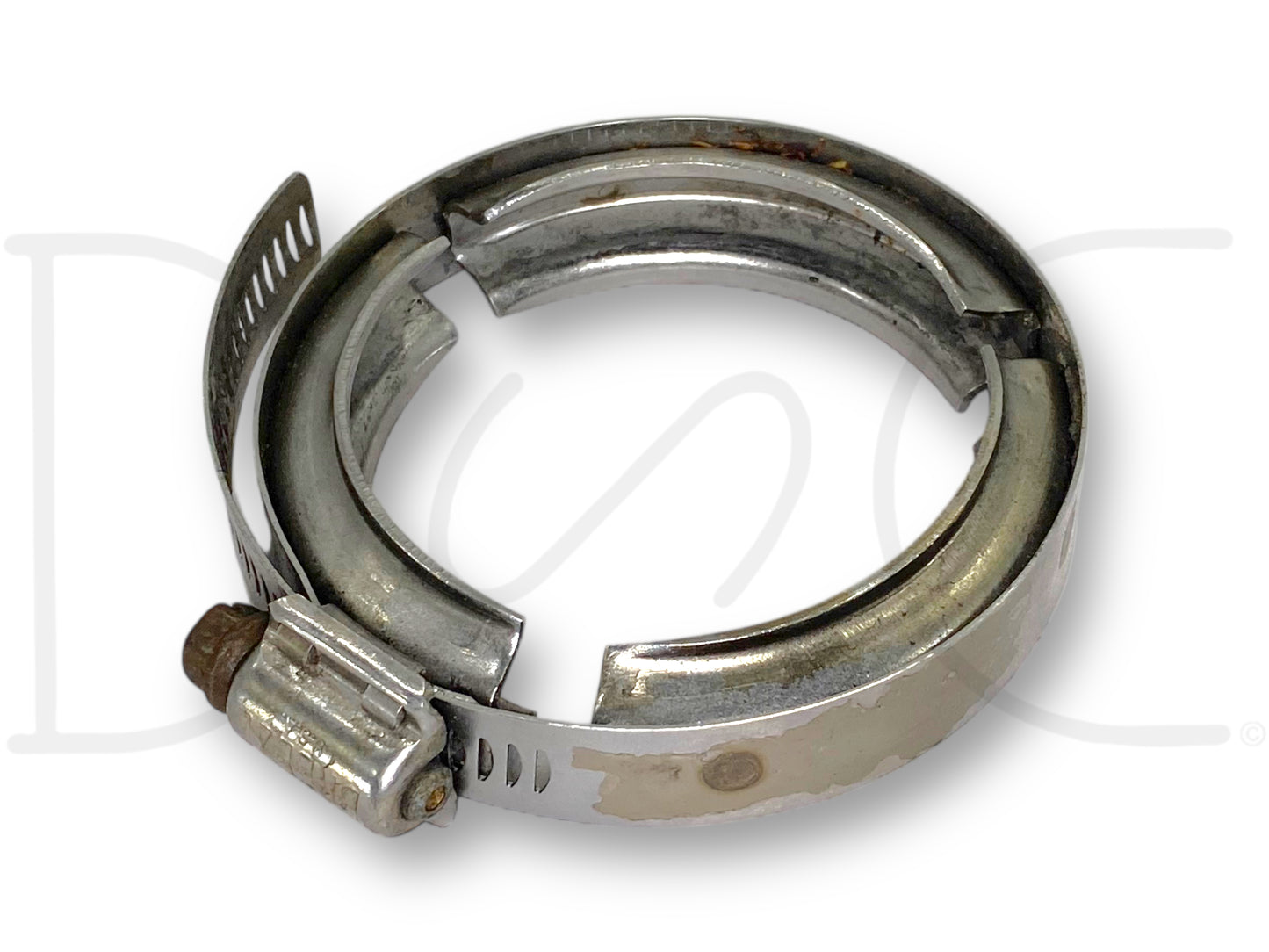 95-97 Ford F250 F350 7.3 Turbo To Intake Y Bridge Spider V-Band Worm Clamp