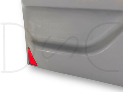94-97 Ford F250 F350 XL LH Left Driver Front Door Panel Manual Opal Gray OE
