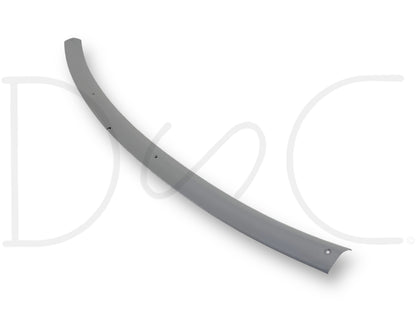 92-97 Ford F250 F350 Front Interior Headliner Molding Upper Trim Opal Gray