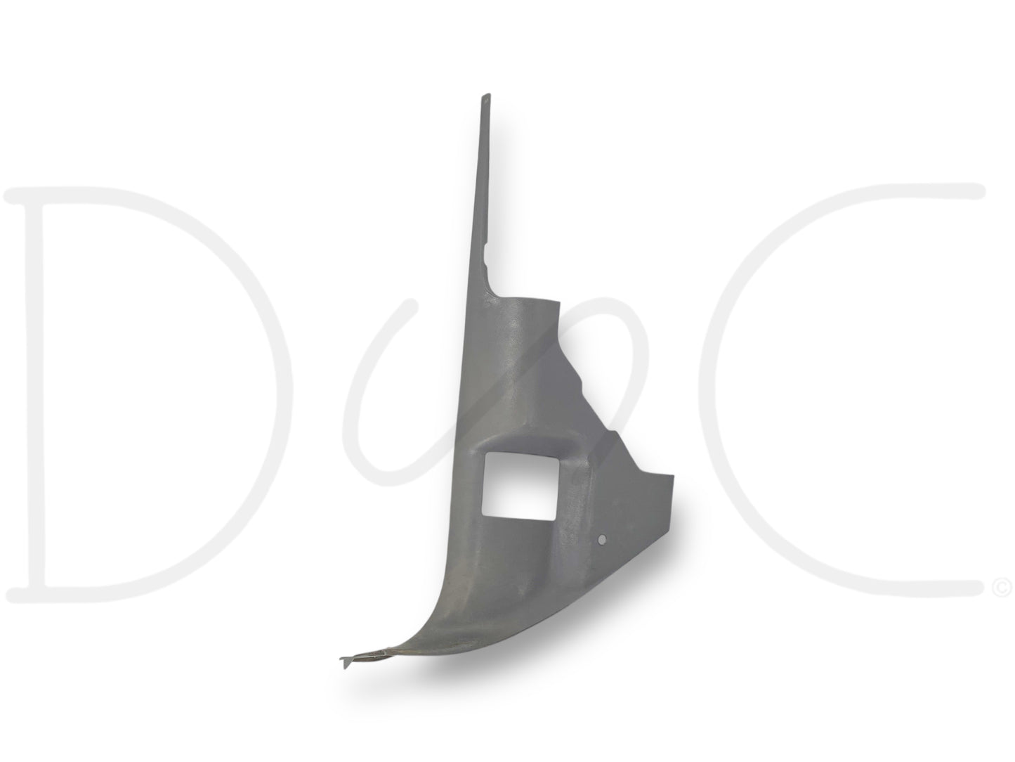 92-97 Ford F250 F350 LH Left Driver Lower Kick Panel Trim Opal Gray OE