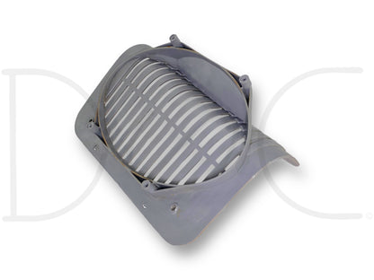 92-97 Ford F250 F350 RH Right Passenger Rear Speaker Grill Cover Opal Gray OEM