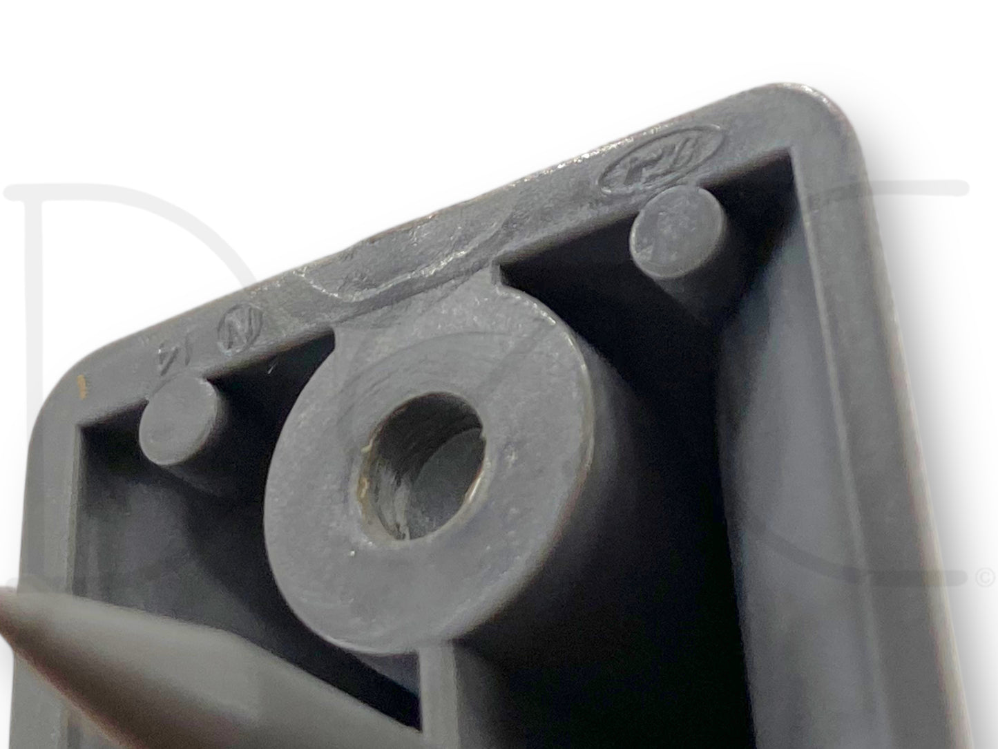87-97 Ford F250 F350 Sun Visor Clip Retainer Pivot Gray OEM E97B-1004132-Aaw