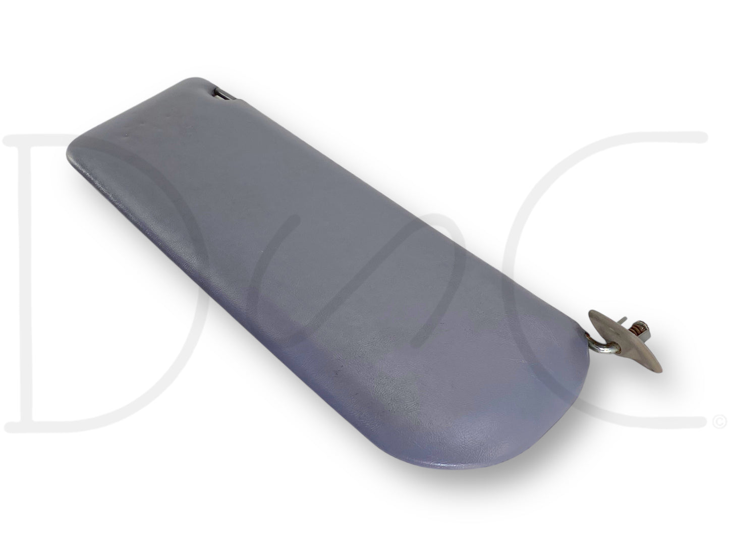 87-97 Ford F250 F350 LH Left Driver Sun Visor Gray Vinyl OEM