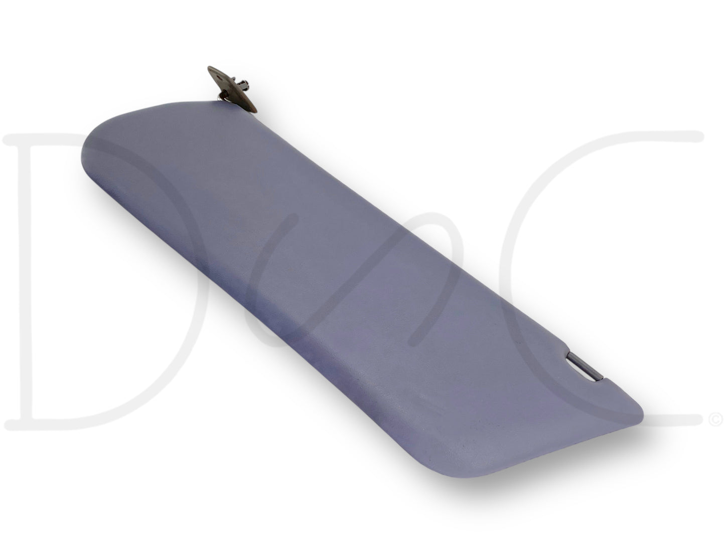 87-97 Ford F250 F350 RH Right Passenger Sun Visor Gray Vinyl OEM