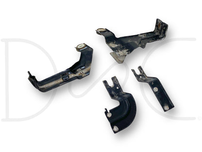 94-97 Ford F250 F350 Truck A/C Condenser Upper & Lower Bracket Set OEM