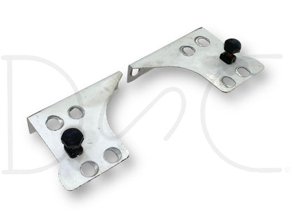 92-97 Ford F250 F350 Fender To Core Support Brackets OE Corner Bracket Set