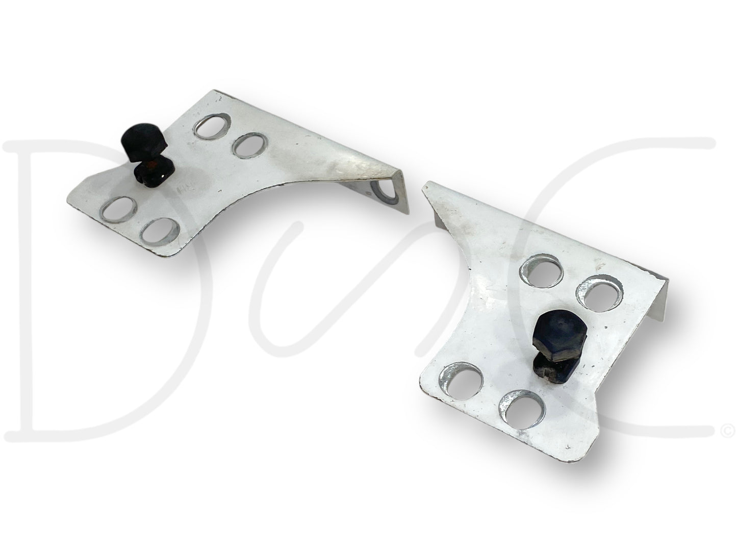 92-97 Ford F250 F350 Fender To Core Support Brackets OE Corner Bracket Set