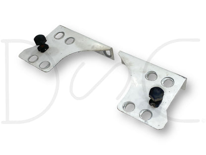 92-97 Ford F250 F350 Fender To Core Support Brackets OE Corner Bracket Set