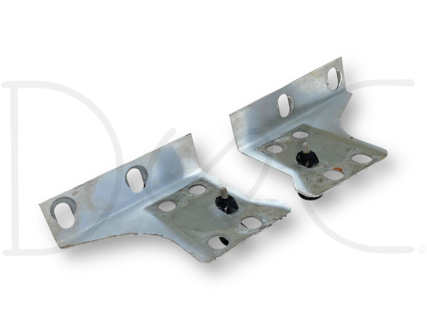 92-97 Ford F250 F350 Fender To Core Support Brackets OE Corner Bracket Set