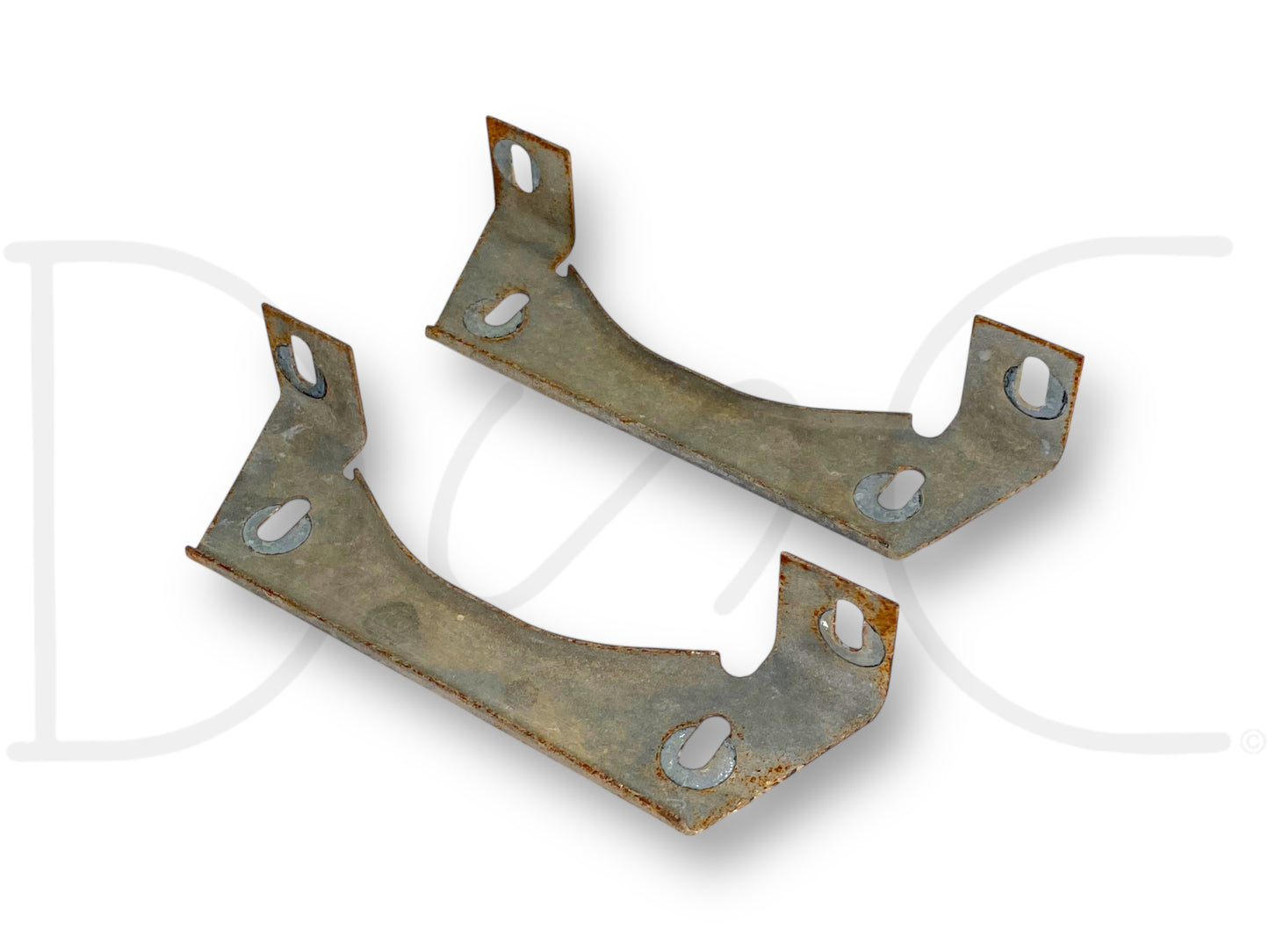 92-97 Ford F250 F350 Header Panel To Core Support Bracket Set OE Brackets