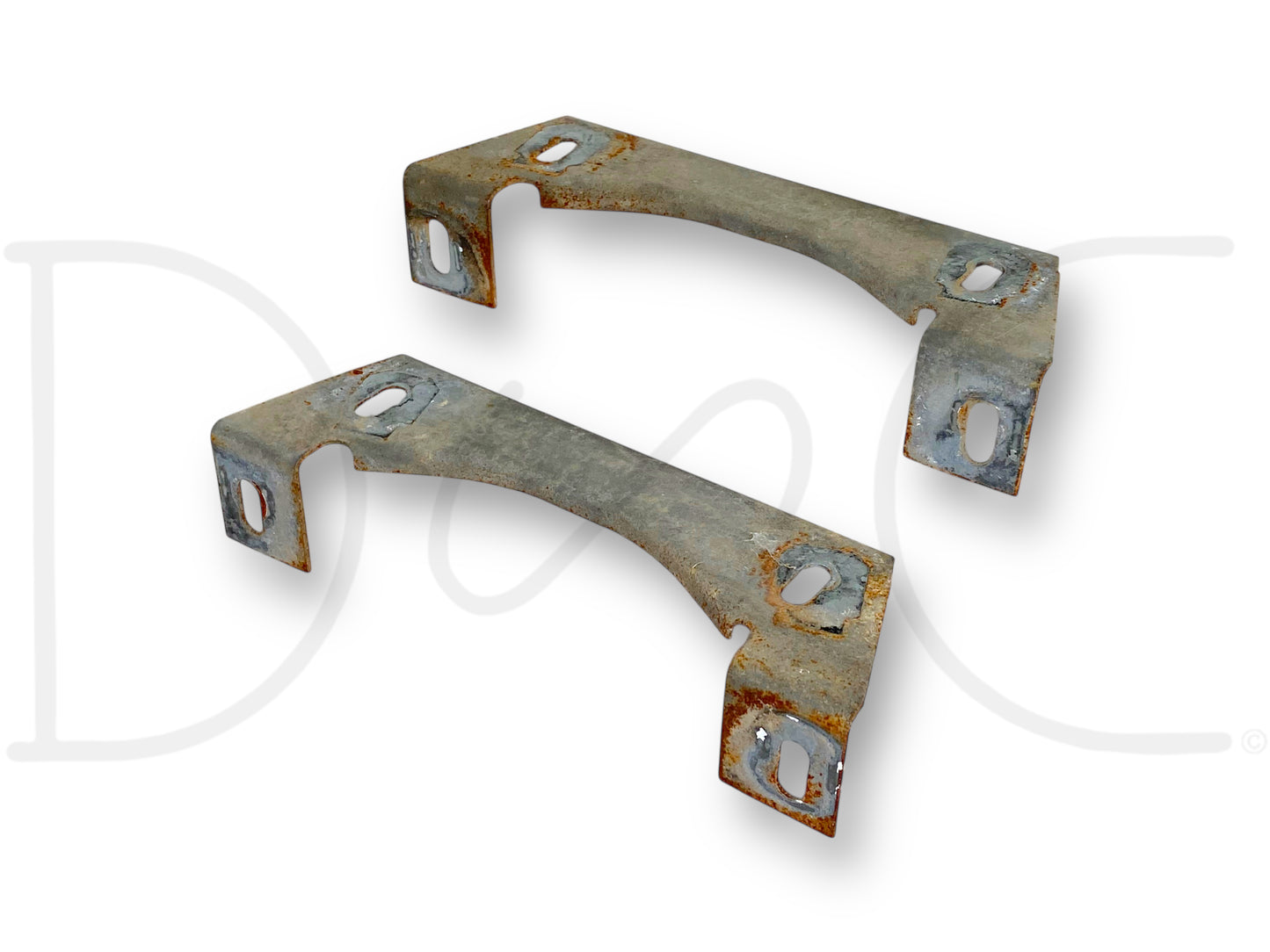 92-97 Ford F250 F350 Header Panel To Core Support Bracket Set OE Brackets