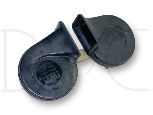 92-97 Ford F250 F350 Horn Set Hi Low Dual Tone Horns OEM