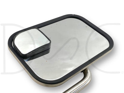 80-97 Ford F250 F350 LH Left Driver Tow Mirror Camper Towing OEM