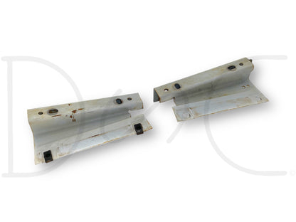 95-97 Ford F250 F350 Diesel Radiator To Core Support Bracket Pair OE Brackets