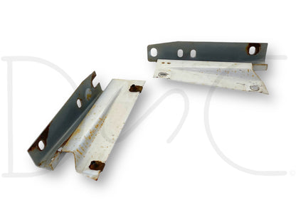 95-97 Ford F250 F350 Diesel Radiator To Core Support Bracket Pair OE Brackets