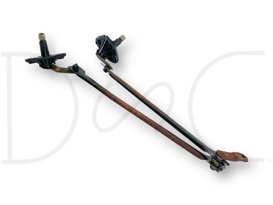 92-97 Ford F250 F350 Truck Windshield Wiper Regulator Linkage Set Right Left OEM