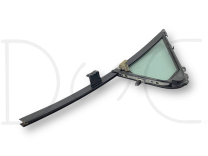 92-97 Ford F250 F350 LH Left Driver Vent Wing Window Glass Assembly OEM