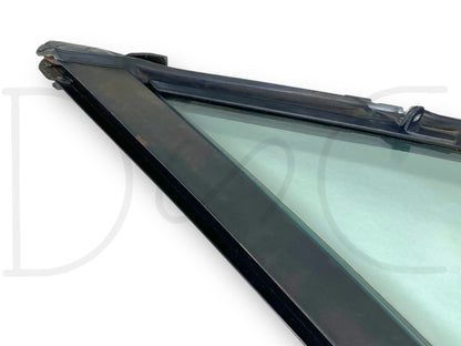 92-97 Ford F250 F350 RH Right Passenger Vent Wing Window Glass Assembly OEM