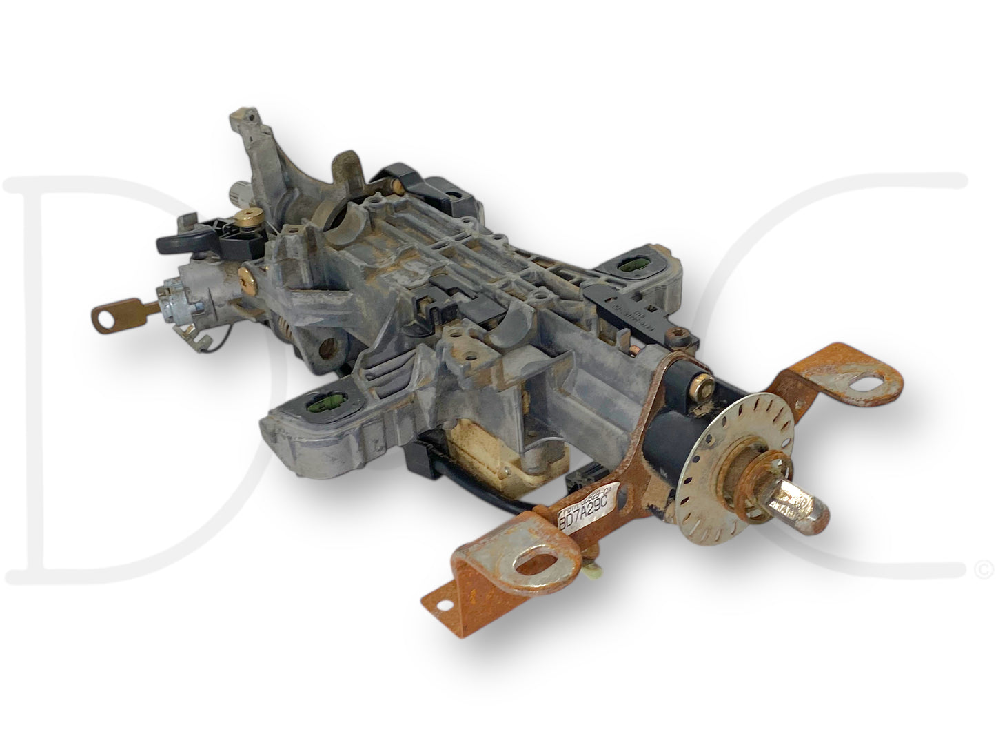 92-96 Ford F250 97 F350 Steering Column Tilt Manual Trans OE F2Ua-3F723-Bd