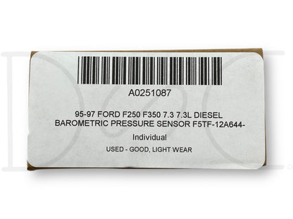 95-97 Ford F250 F350 7.3 7.3L Diesel Barometric Pressure Sensor F5Tf-12A644-BA