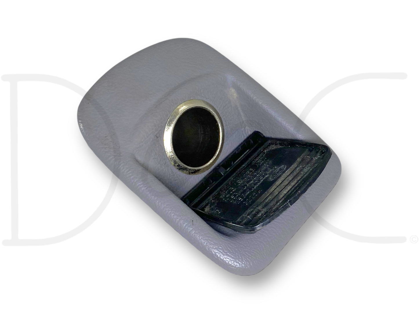 92-97 Ford F250 F350 Truck Dash Power Point 12V Outlet OE Opal Gray Trim Bezel