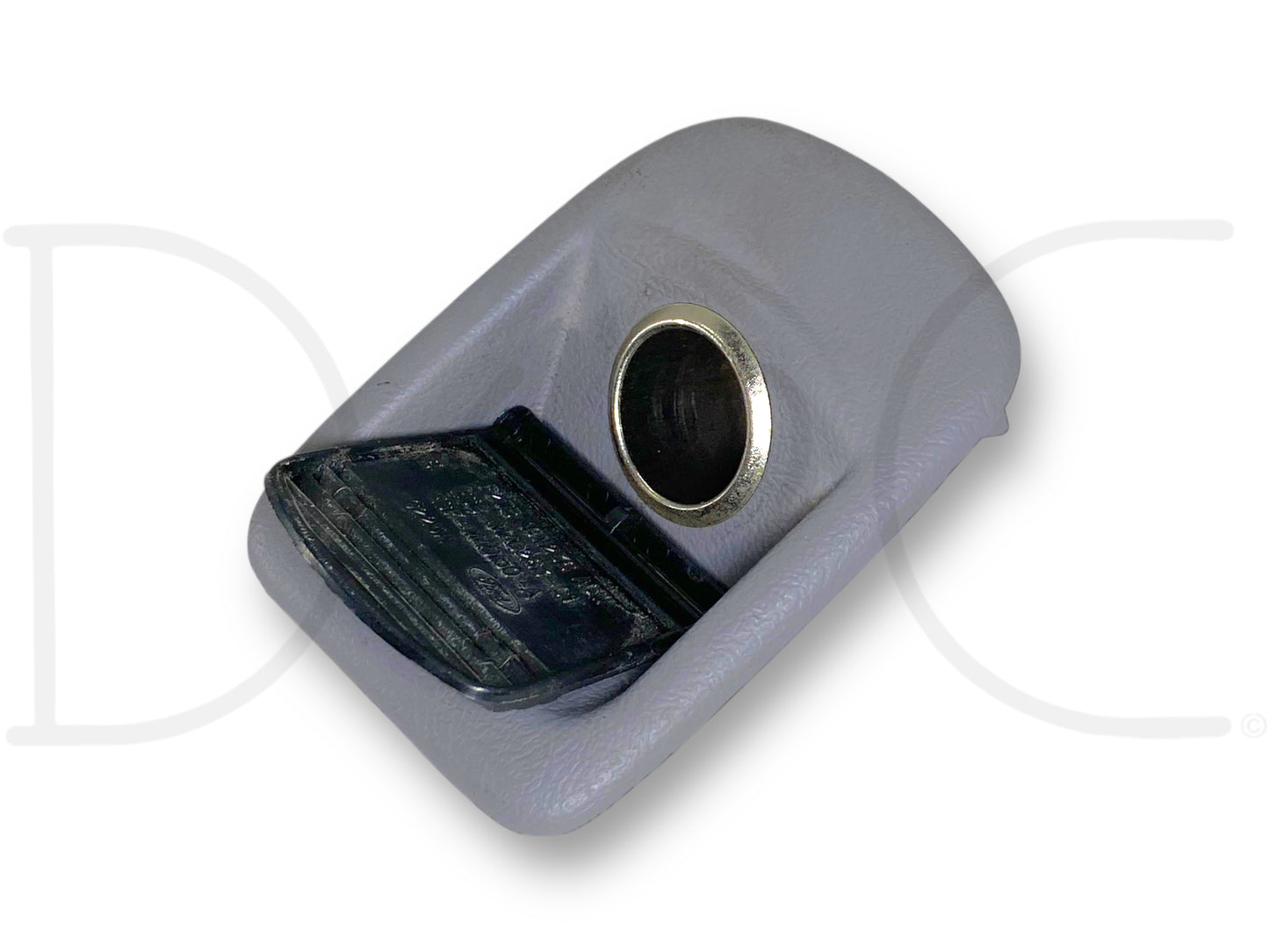 92-97 Ford F250 F350 Truck Dash Power Point 12V Outlet OE Opal Gray Trim Bezel
