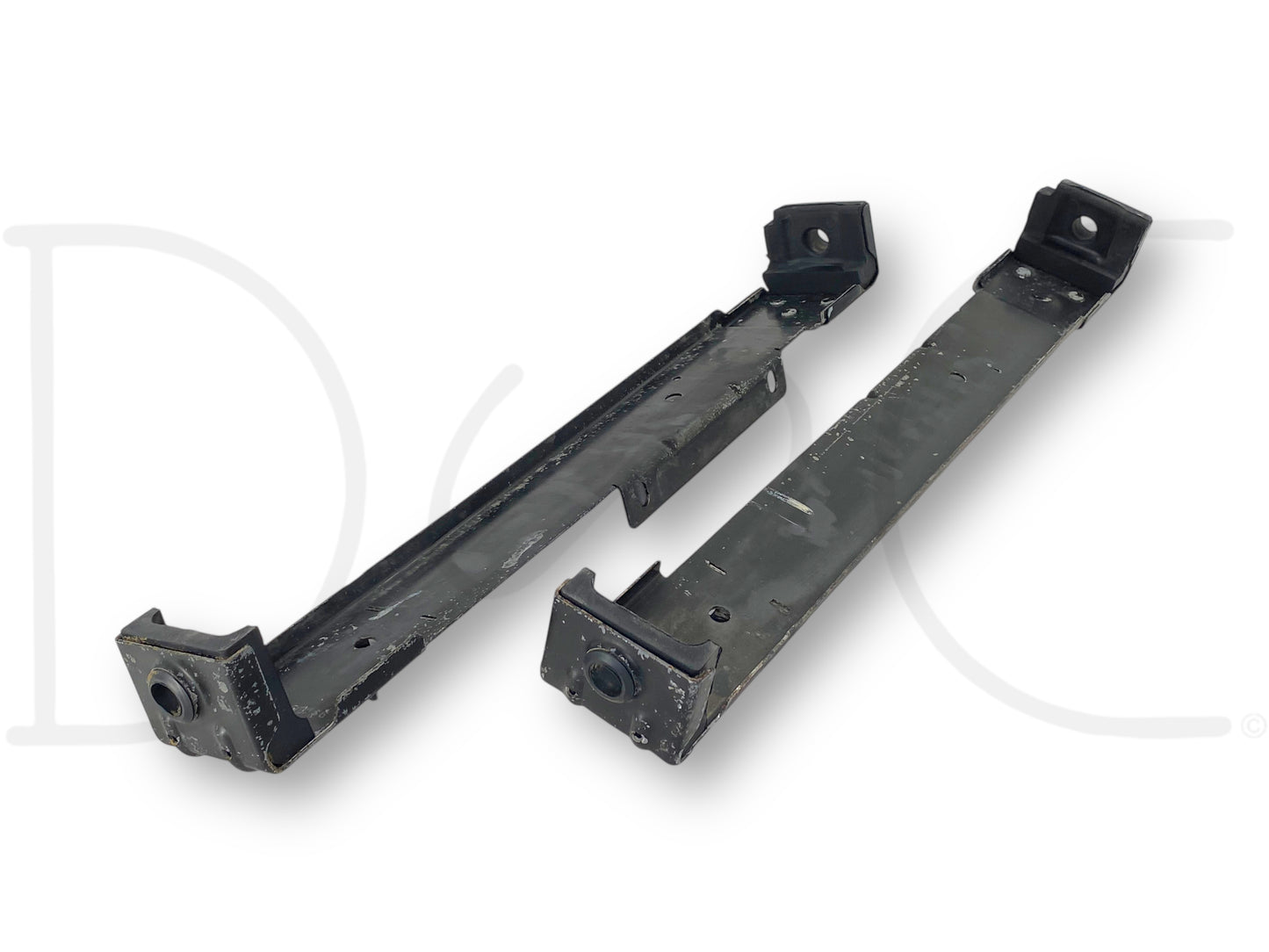 95-97 Ford F250 F350 7.3 Diesel Radiator Mount Bracket Pair OE Brackets