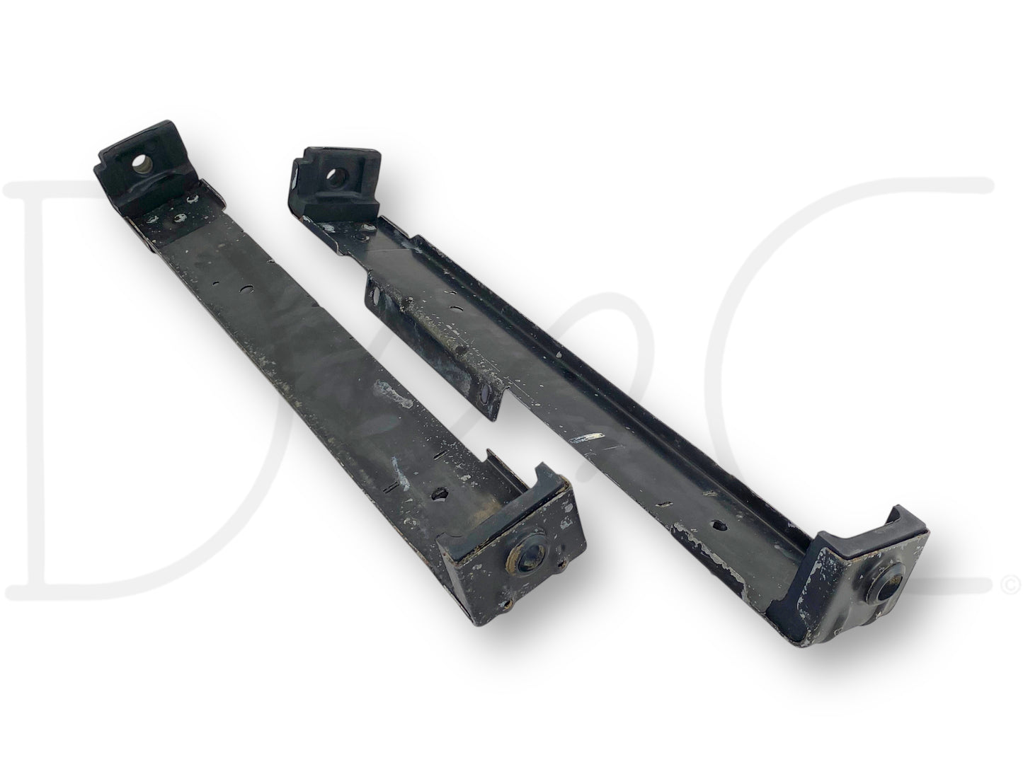 95-97 Ford F250 F350 7.3 Diesel Radiator Mount Bracket Pair OE Brackets