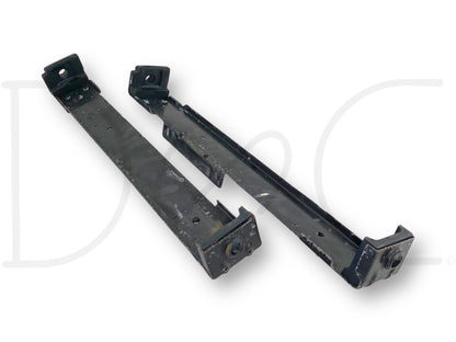 95-97 Ford F250 F350 7.3 Diesel Radiator Mount Bracket Pair OE Brackets