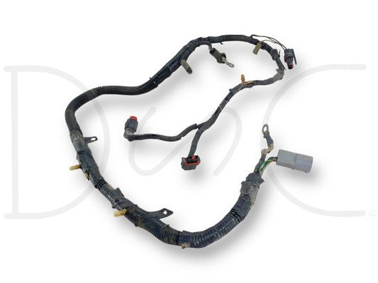 95-97 Ford F250 F350 7.3 7.3L Ac A/C Compressor Alternator Wiring Harness OEM