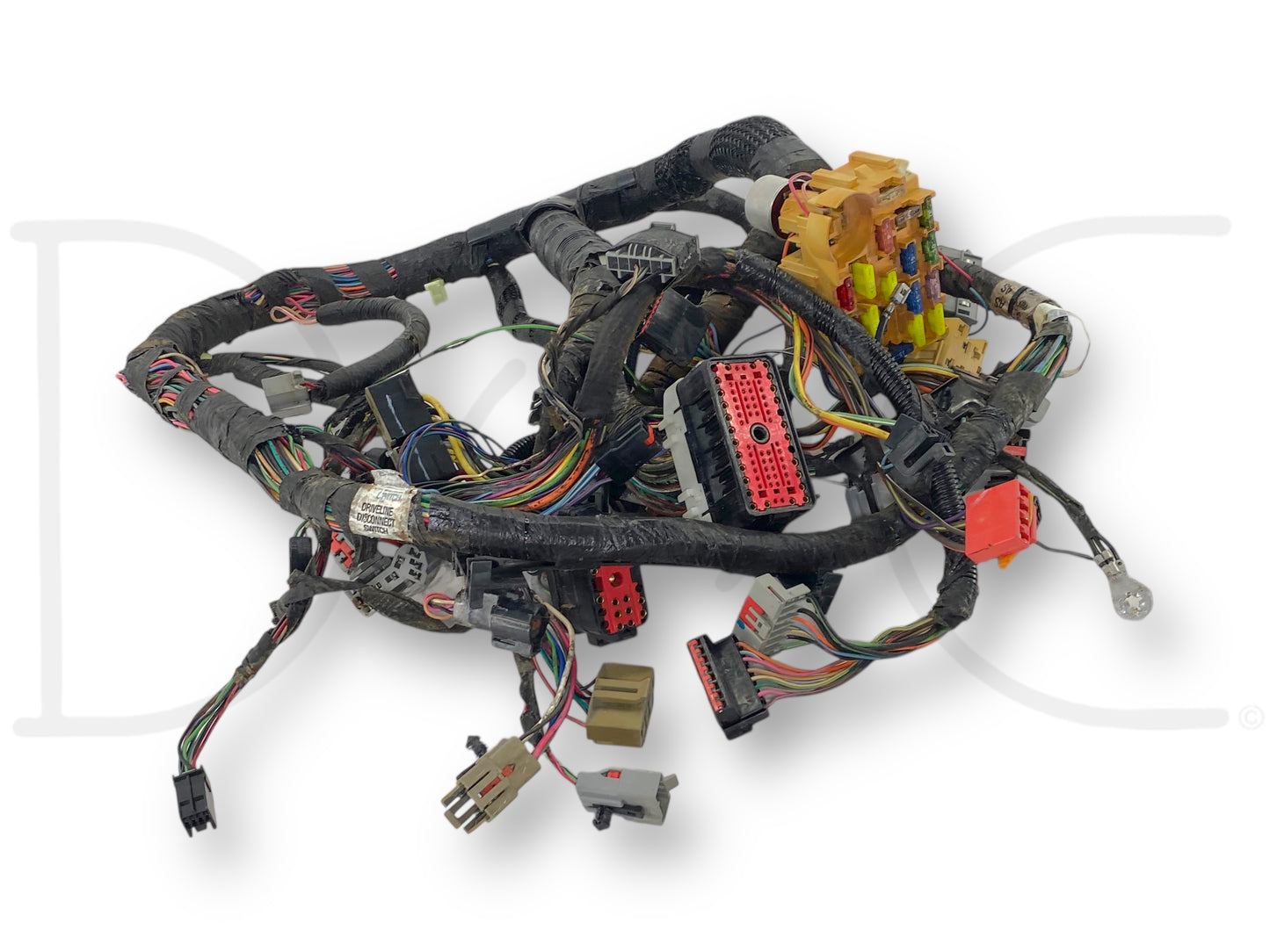 96-97 Ford F250 F350 7.3 7.3L XL Dash Wiring Harness F7Tb-14401-P260W As