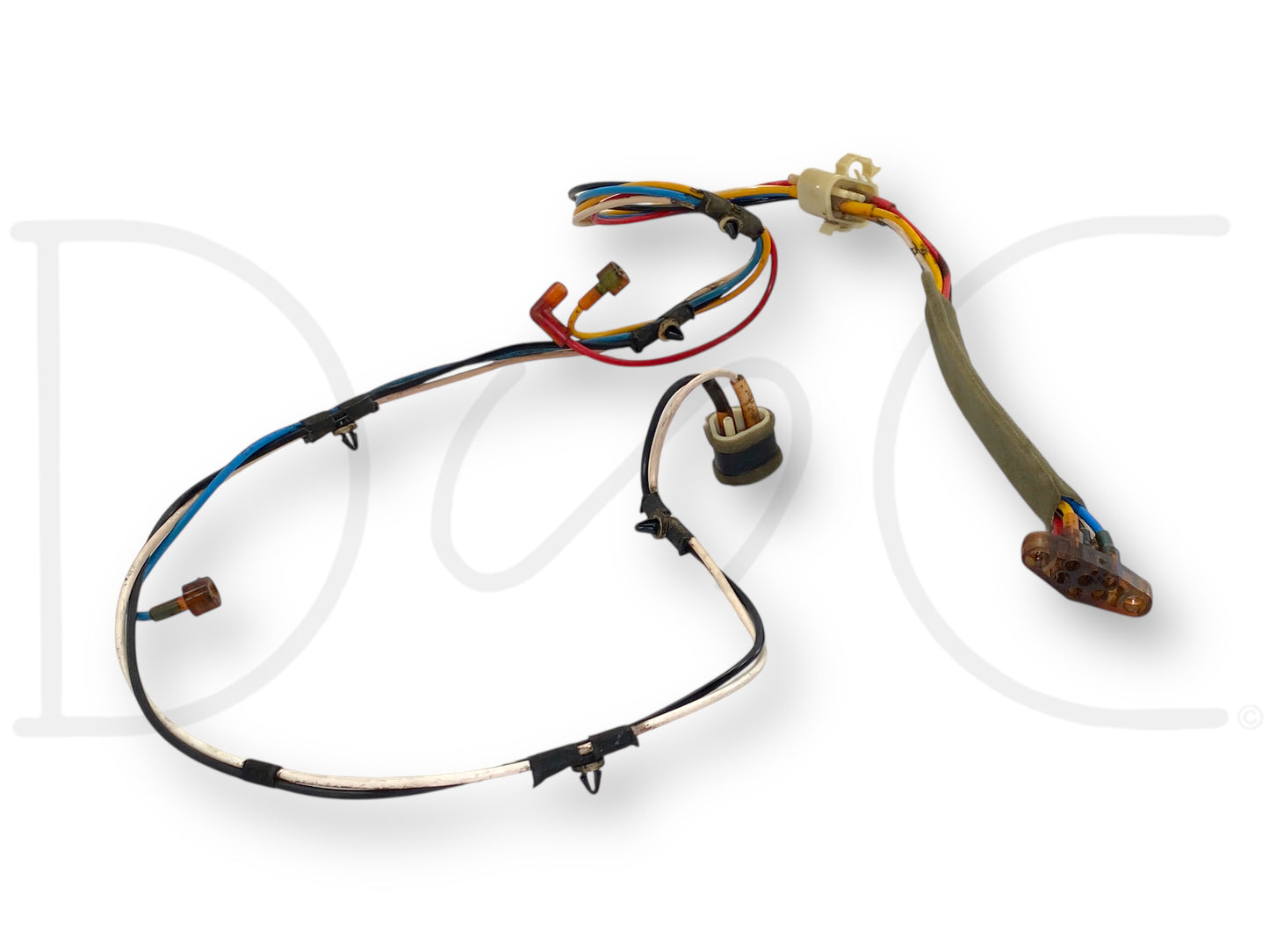 92-97 Ford F250 F350 HVAC Control Panel Vacuum Lines Line Harness Hoses OE
