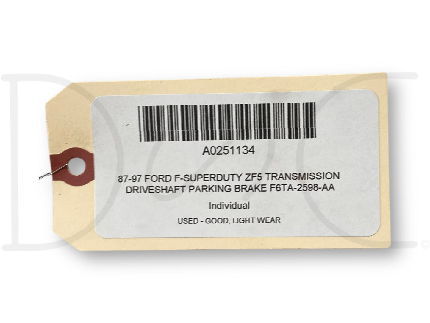 87-97 Ford F-Superduty ZF5 Transmission Driveshaft Parking Brake F6Ta-2598-Aa