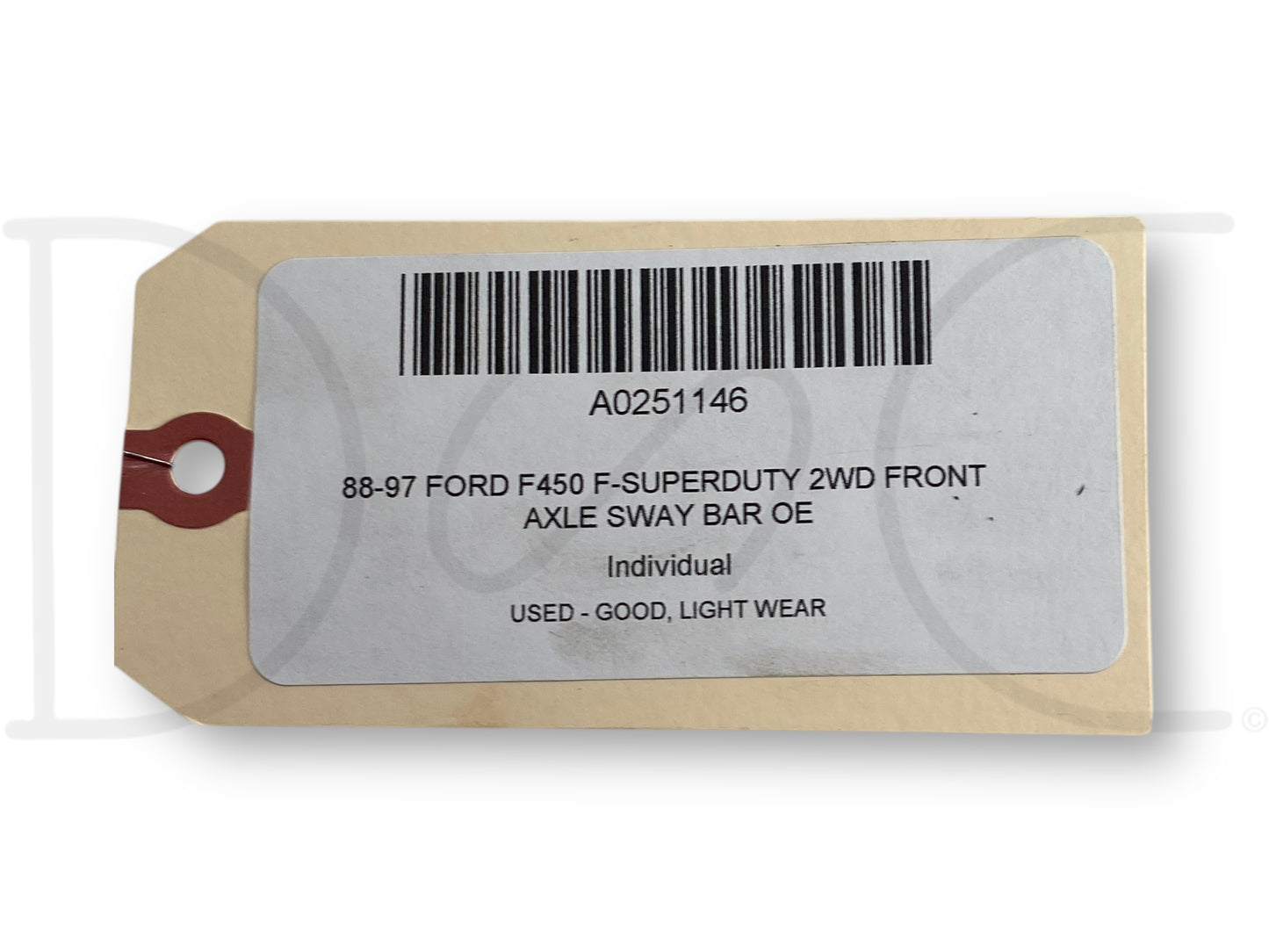 88-97 Ford F450 F-Superduty 2WD Front Axle Sway Bar OE