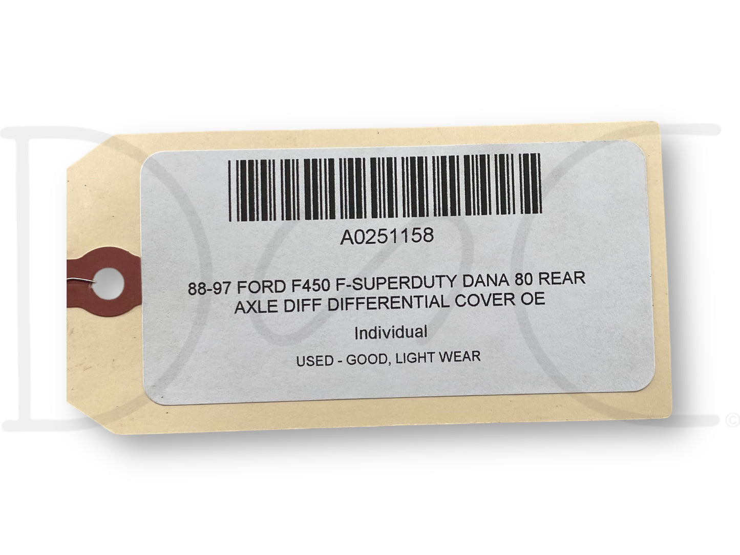 88-97 Ford F450 F-Superduty DANA 80 Rear Axle Diff Differential Cover OE