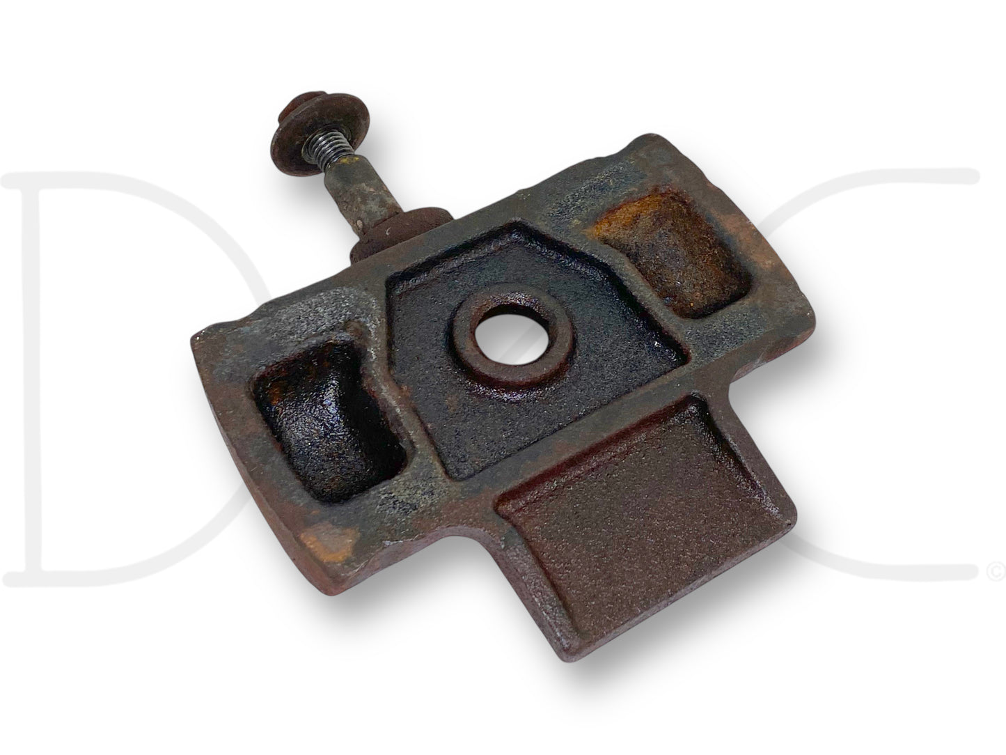 94-97 Ford F450 F-Superduty Front Lower Shock Mount U Bolt Plate F4Ta-5458-AB