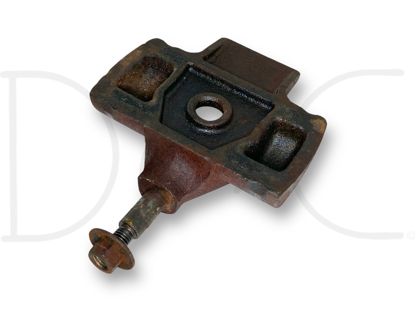 94-97 Ford F450 F-Superduty Front Lower Shock Mount U Bolt Plate F4Ta-5458-AB