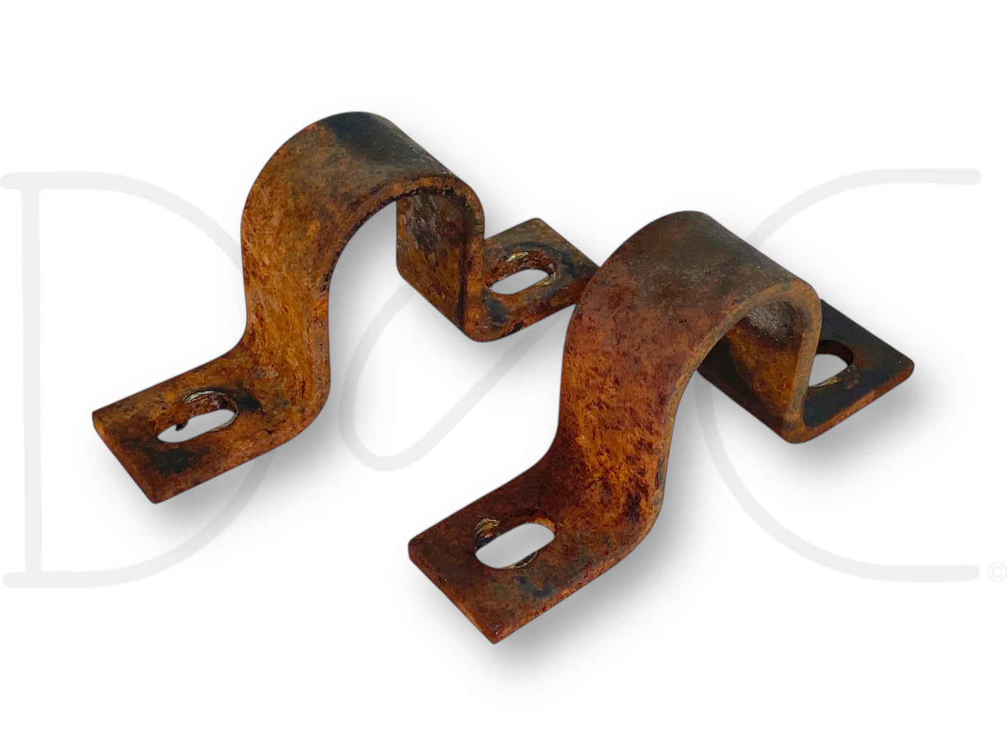 88-97 Ford F450 F-Superduty Rear Axle Stabilizer Sway Bar Mount Bracket Set