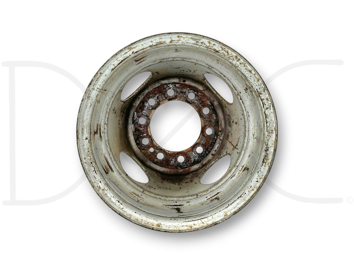 88-97 Ford F450 F-Superduty Dually 16" Steel Wheel 16X6 Rim 10 Lug OE 28375