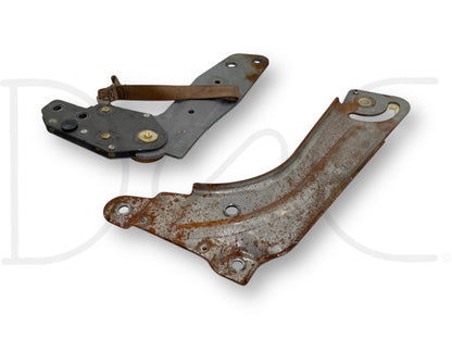 99-10 Ford F250 F350 Jump Seat Center Console Hinge Set OE Hinges