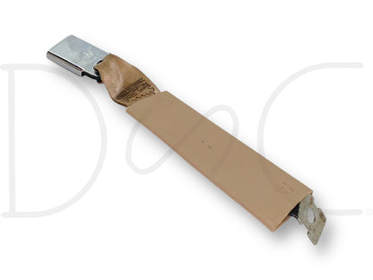 99-00 Ford F250 F350 Front Center Seat Belt Seatbelt Latch Buckle Tan OEM