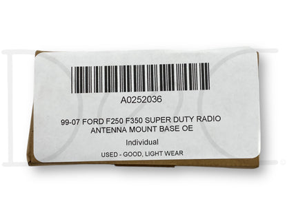 99-07 Ford F250 F350 Super Duty Radio Antenna Mount Base OE