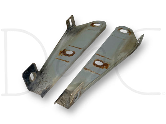 99-07 Ford F250 F350 Header Panel Bracket Set OE Mounts Pair RH Right LH Left