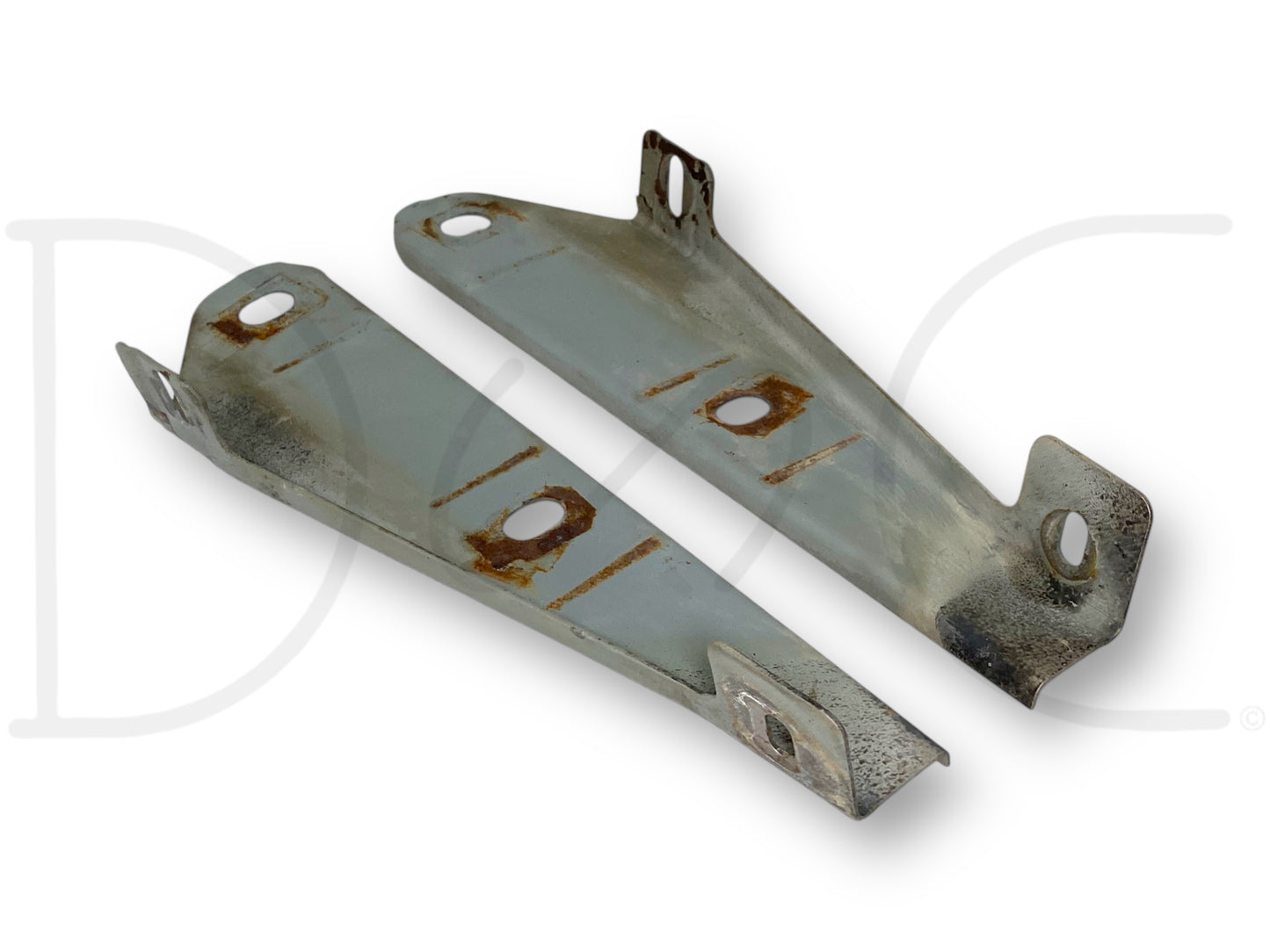 99-07 Ford F250 F350 Header Panel Bracket Set OE Mounts Pair RH Right LH Left