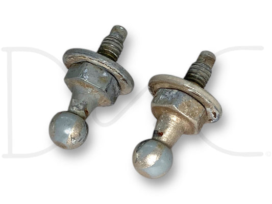 99-07 Ford F250 F350 Hood Strut Support Shock Ball Lower Stud Pair Set