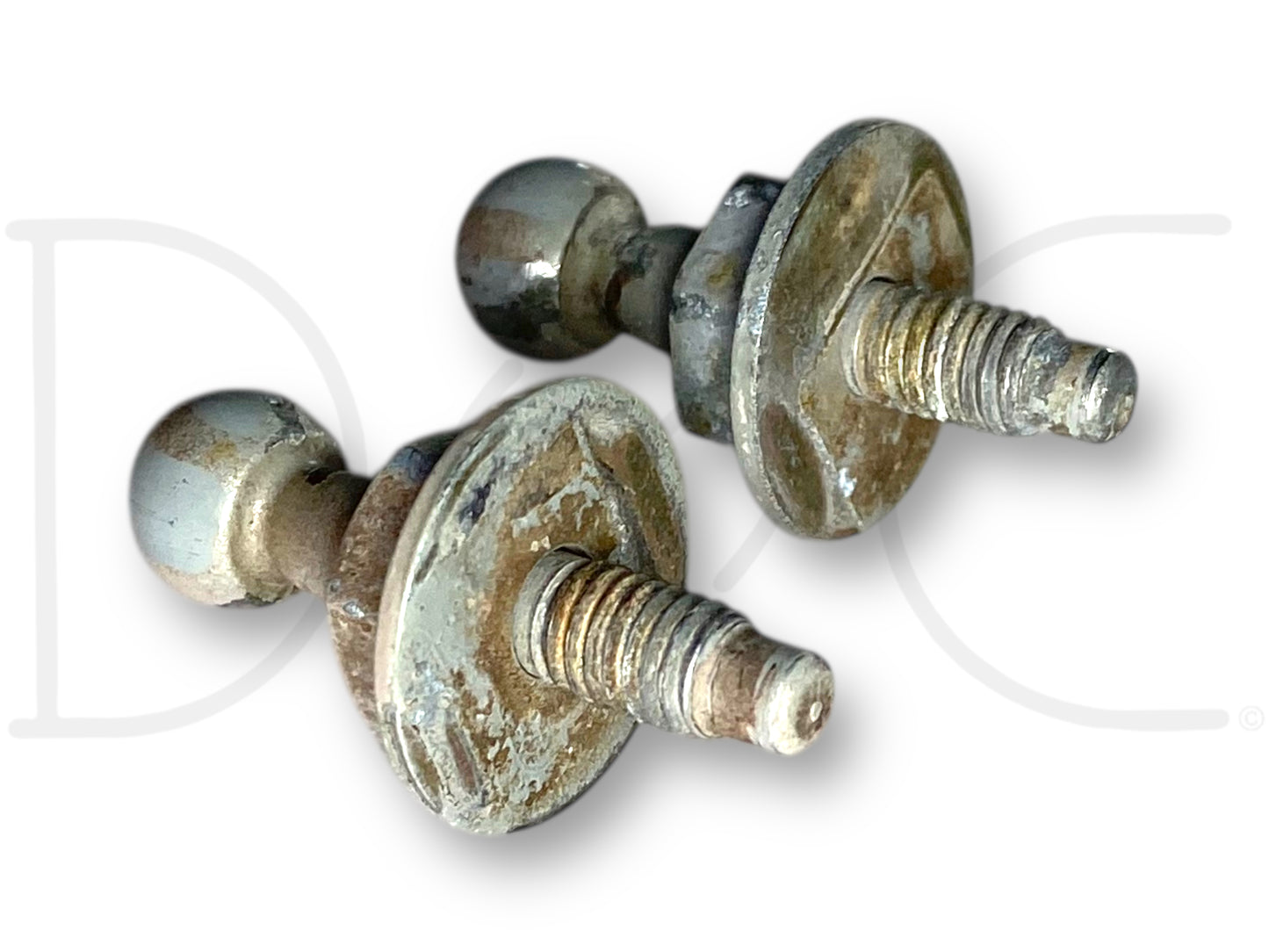 99-07 Ford F250 F350 Hood Strut Support Shock Ball Lower Stud Pair Set