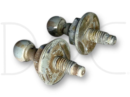 99-07 Ford F250 F350 Hood Strut Support Shock Ball Lower Stud Pair Set