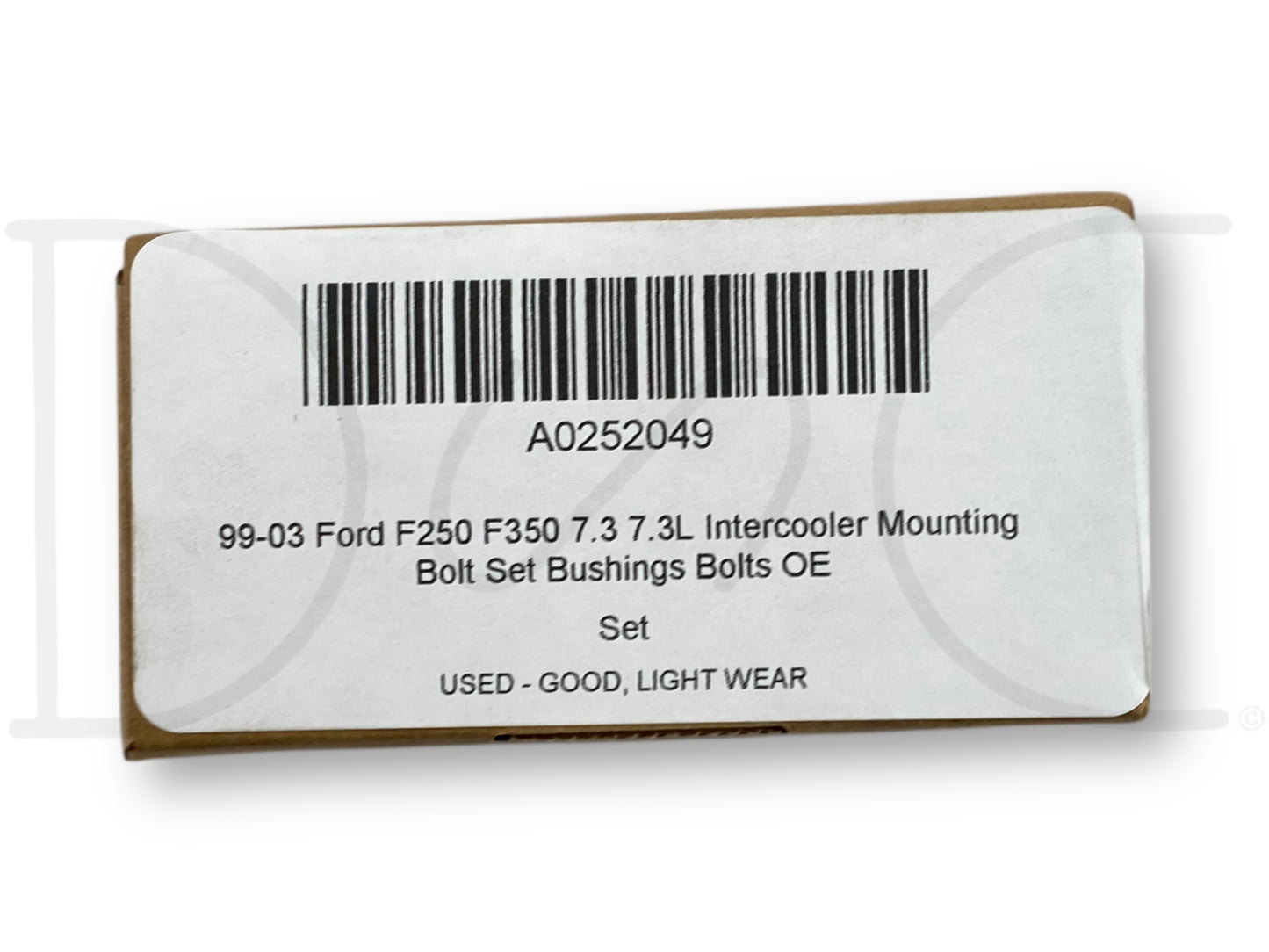 99-03 Ford F250 F350 7.3 7.3L Intercooler Mounting Bolt Set Bushings Bolts OE