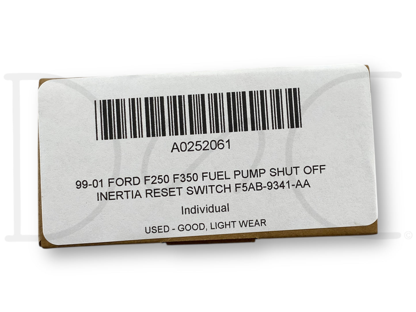99-01 Ford F250 F350 Fuel Pump Shut Off Inertia Reset Switch F5Ab-9341-Aa